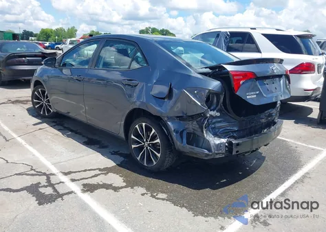 2017 Toyota Corolla Se z USA, uszkodzony, nr VIN 5YFBURHE6HP604588